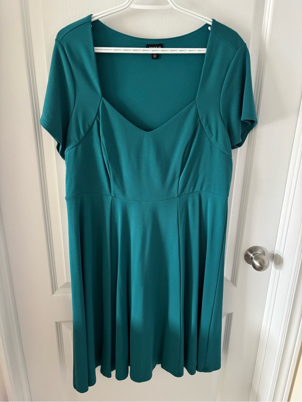TORRID 2X Teal Dress